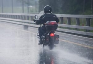 riding in rain