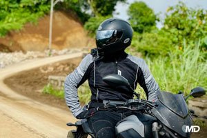 Motorcycle leather suit
